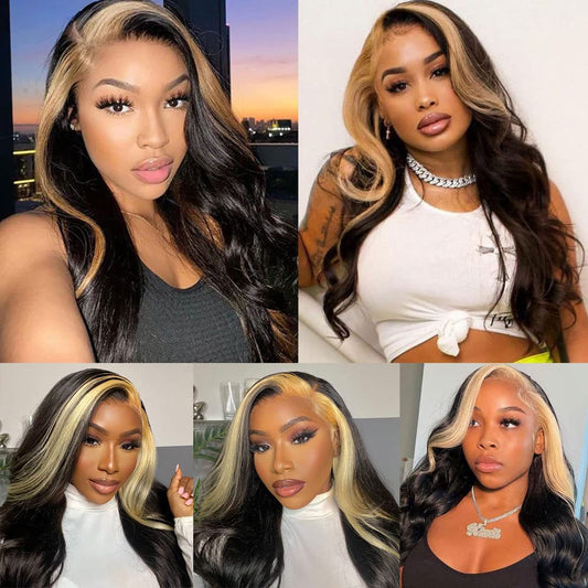 Long Curly Lace Front Wig – Heat Resistant Synthetic Hair for Women