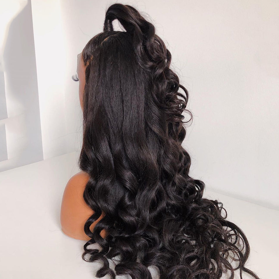 Body Wave Lace Front Wig for Black Women – Pre-Plucked with Baby Hair