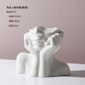 Human Body Ceramic Vase – Nordic Art Home Decoration