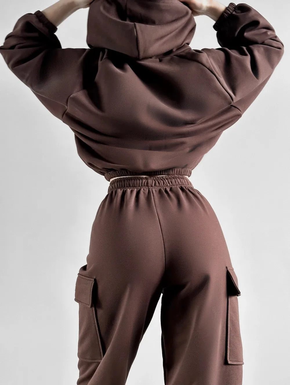 Women's Hoodie & Pants Two-Piece Set – Streetwear Sweatsuit S-XL