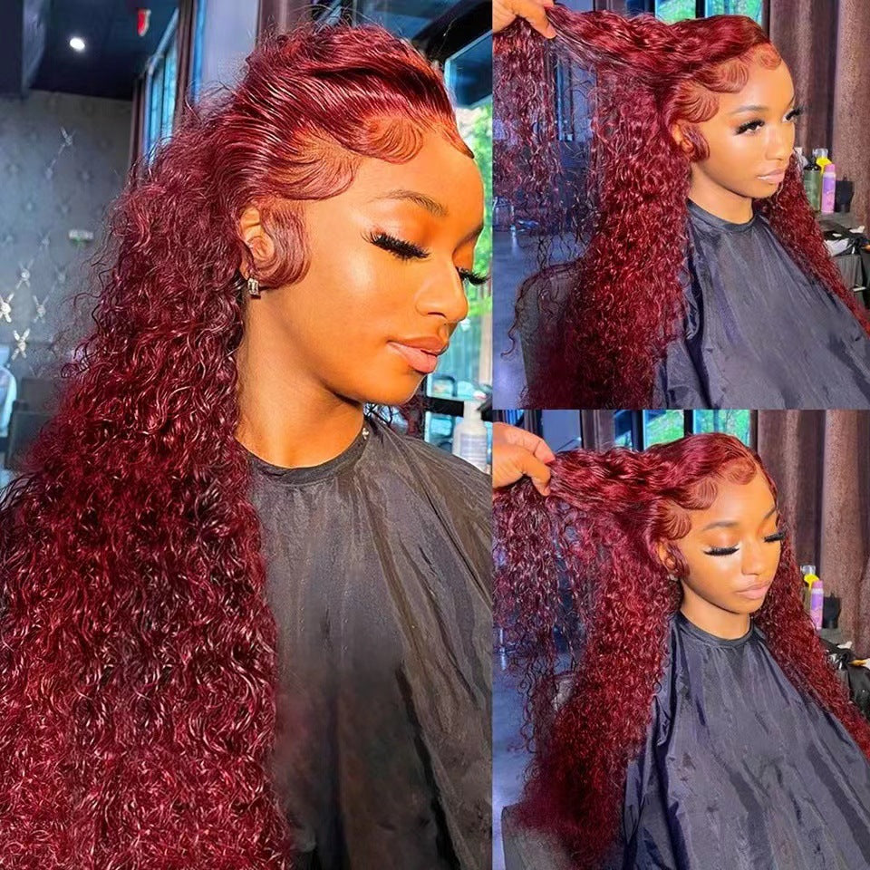 13x4 Lace Front Human Hair Wig – Full Coverage, Long Hair