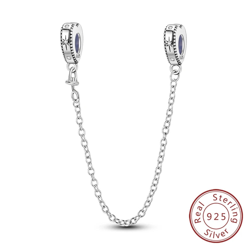 925 Sterling Silver Pink Heart Bow Charm – S925 Bangle Bracelet Bead