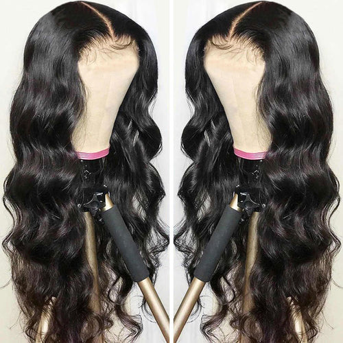 Body Wave Lace Front Wig – 100% Human Hair, Pre-Plucked