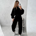 Women's Hoodie & Pants Two-Piece Set – Streetwear Sweatsuit S-XL