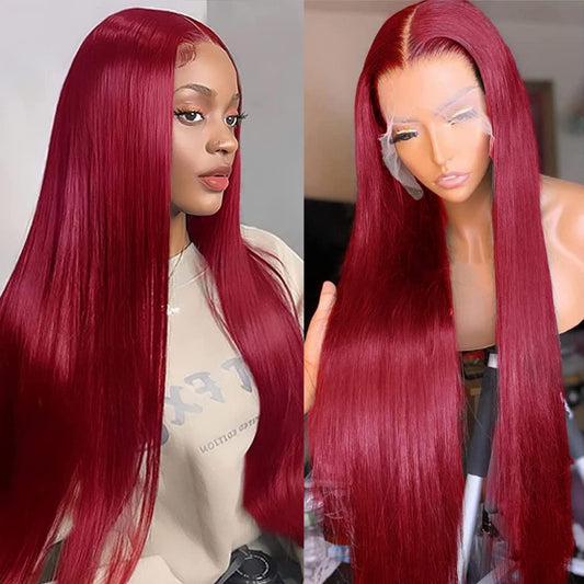 200 Density Straight Human Hair Wig – Full & Natural Look