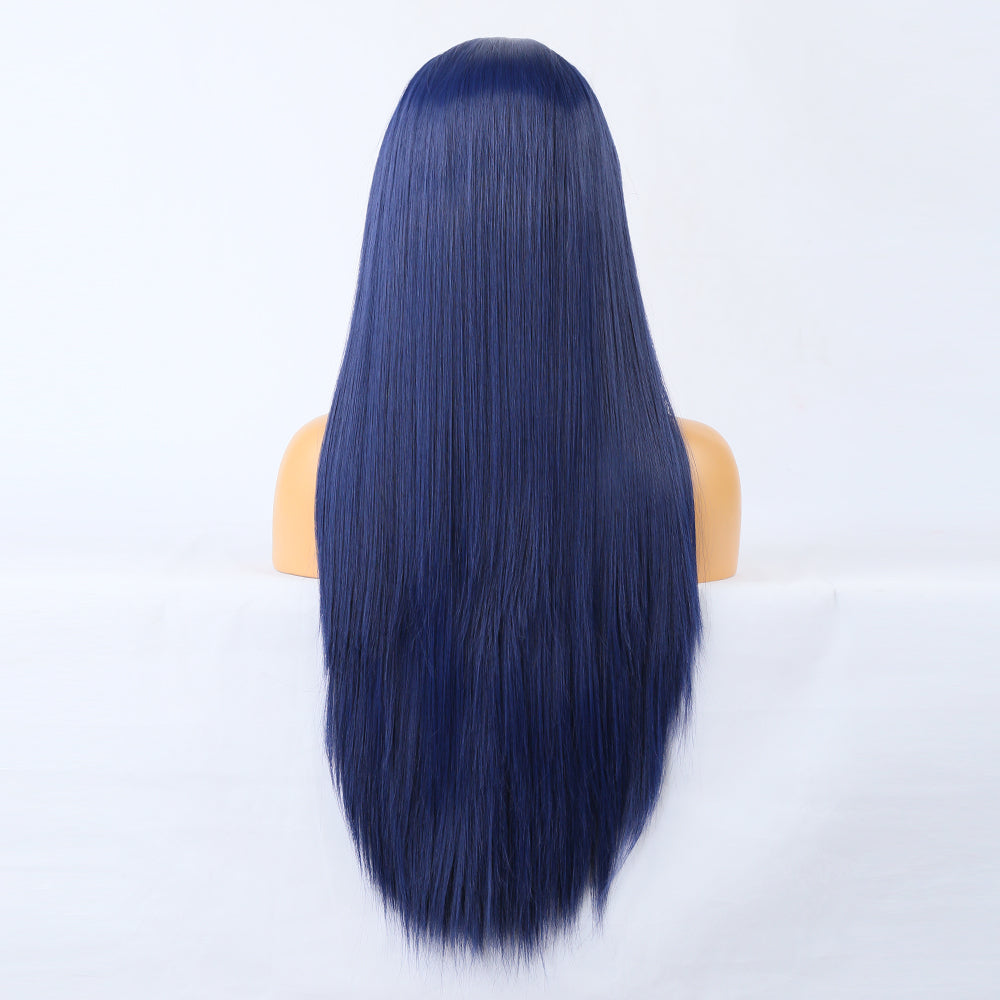 Bone Straight Lace Front Human Hair Wig – Transparent Lace, Glueless