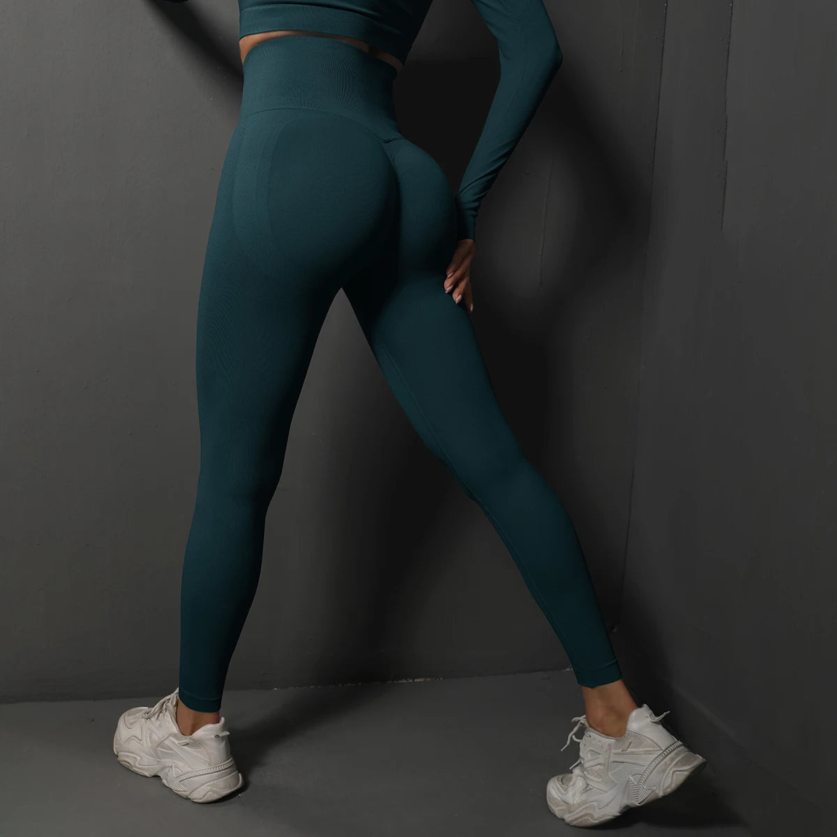 Seamless High Waist Gym Leggings – Booty Lifting Yoga Pants for Women